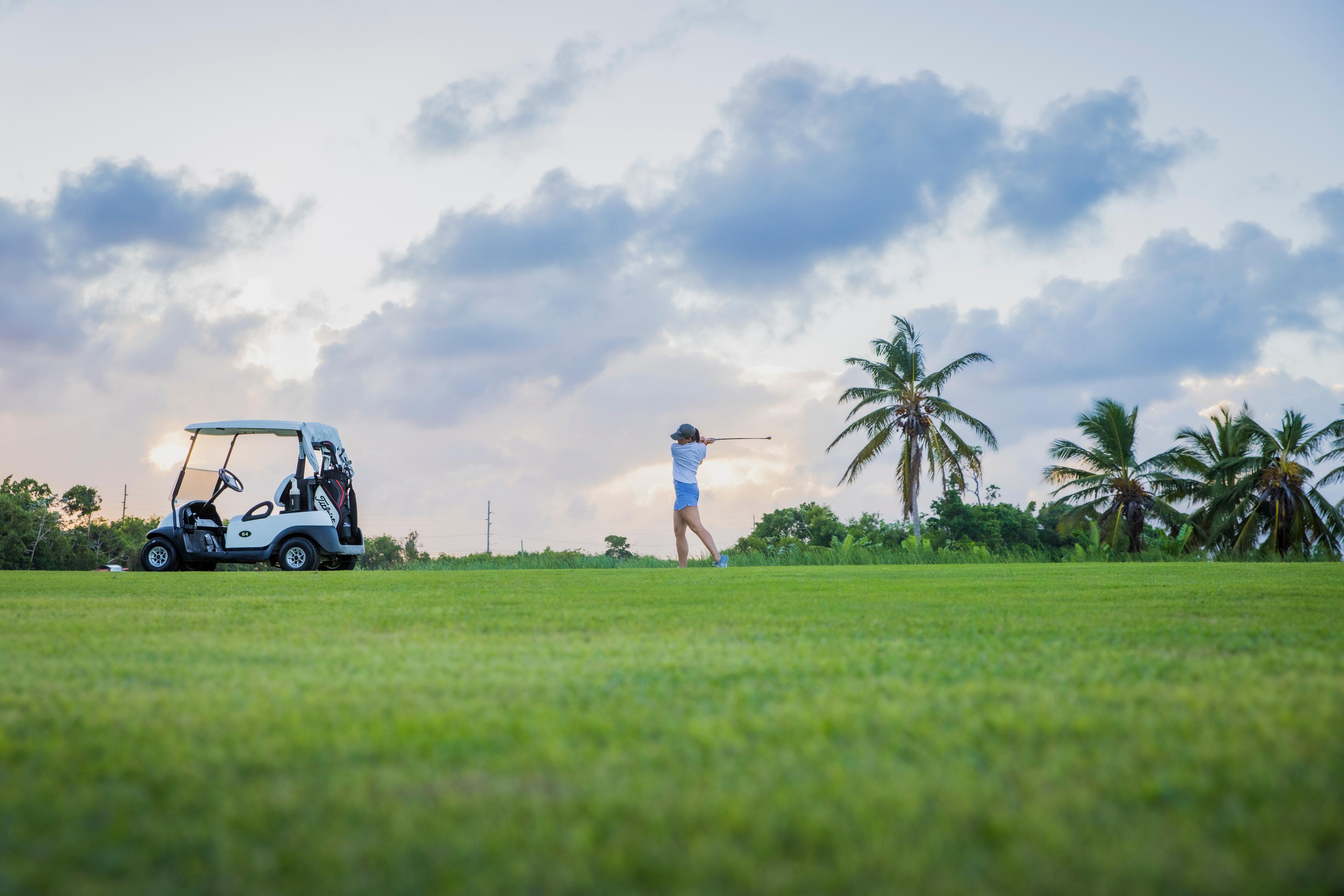 Tee Time in Paradise: Majestic Resorts' Gift to Golfers in Punta Cana background
