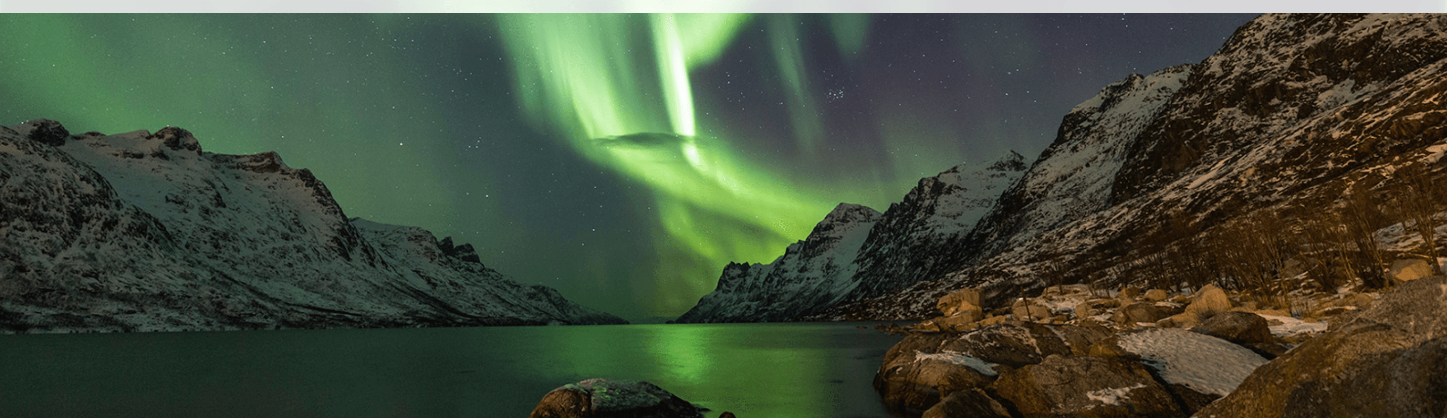 2022 Northern Lights of Finland - background banner